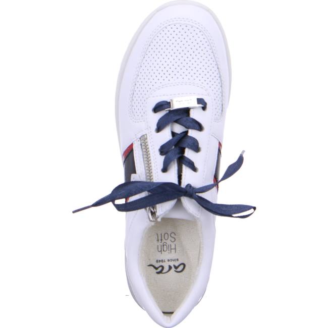 White Ara Shoes Lace-ups Neapel Women's Sneakers | ARA486BRS