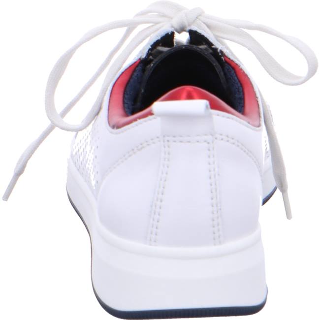 White Ara Shoes Lace-ups Rom Women's Sneakers | ARA652OCS