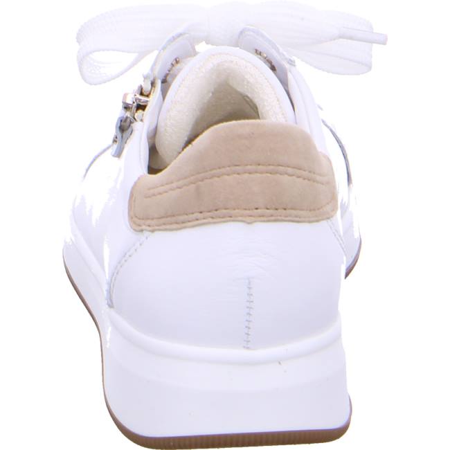 White Ara Shoes Lace-ups Rom Women's Sneakers | ARA879QCN