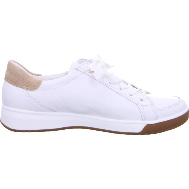 White Ara Shoes Lace-ups Rom Women's Sneakers | ARA879QCN