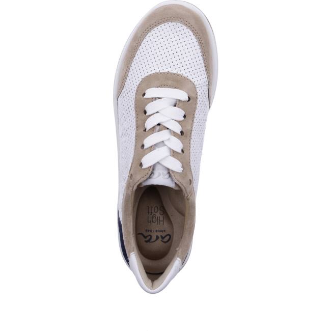 White Ara Shoes Lace-ups Sapporo Women's Sneakers | ARA356ALS