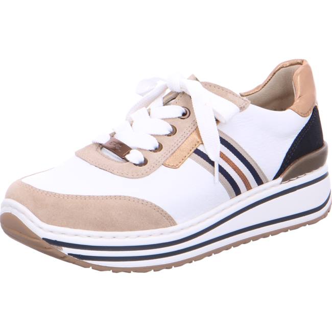 White Ara Shoes Lace-ups Sapporo Women\'s Sneakers | ARA598XUL