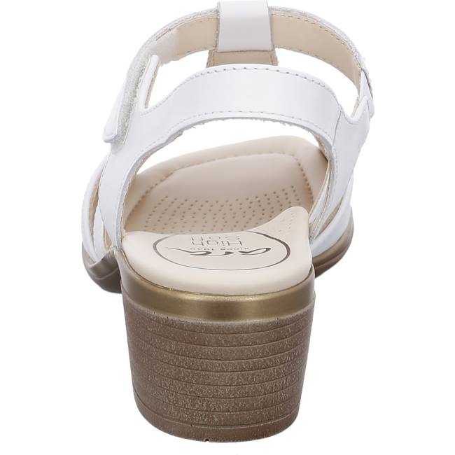 White Ara Shoes Lugano Women's Sandals | ARA742SDV