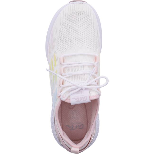 White Ara Shoes Maya Cloud Pastel Women's Sneakers | ARA309MET