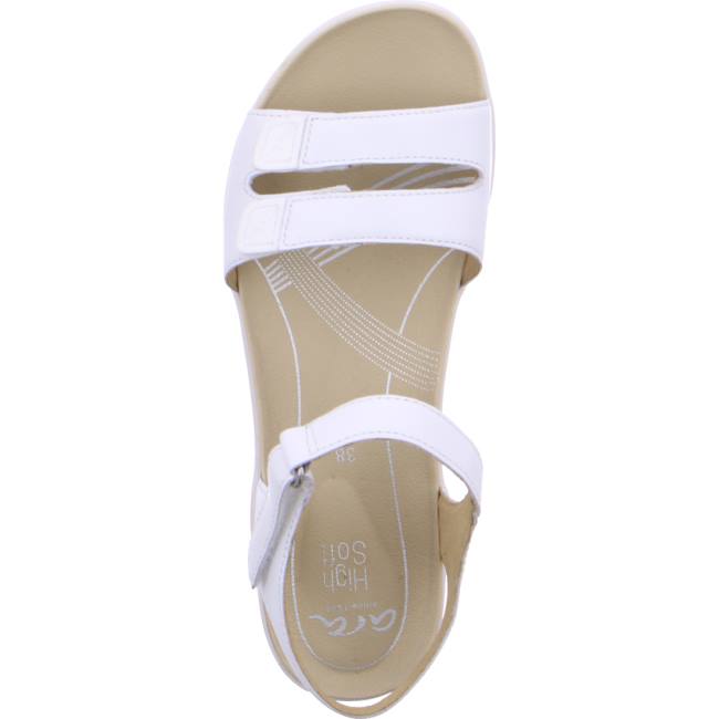 White Ara Shoes Napoli Women's Sandals | ARA087JQP