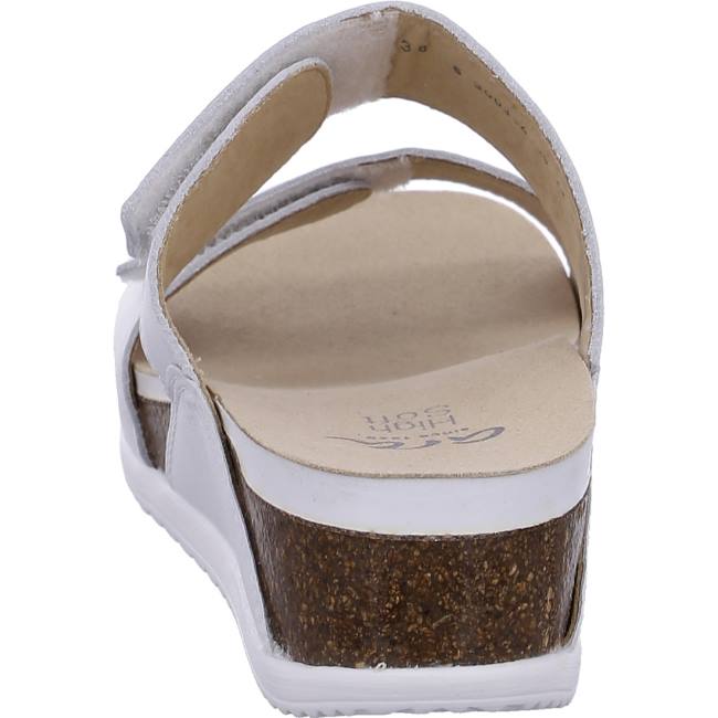 White Ara Shoes Norderney Women's Mules | ARA354ZWF