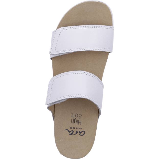 White Ara Shoes Norderney Women's Mules | ARA354ZWF