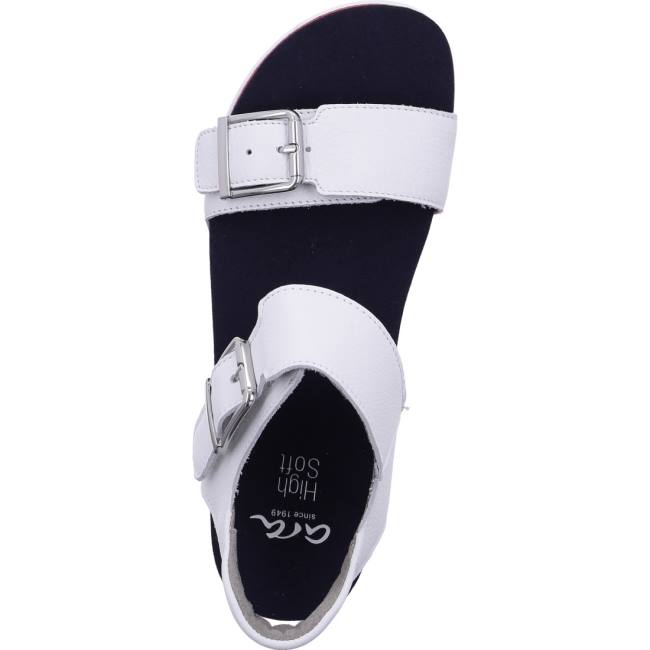 White Ara Shoes Norderney Women's Sandals | ARA284SJP