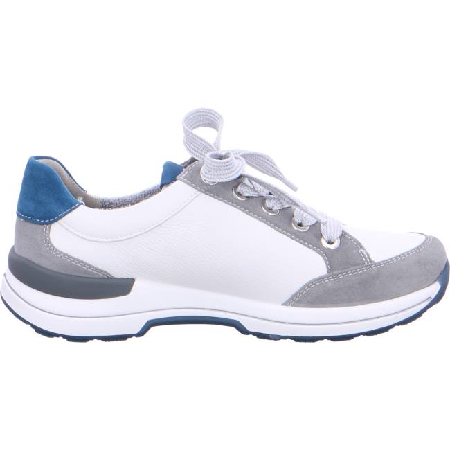 White Ara Shoes Nwhite Oyster Women's Sneakers | ARA720GPD