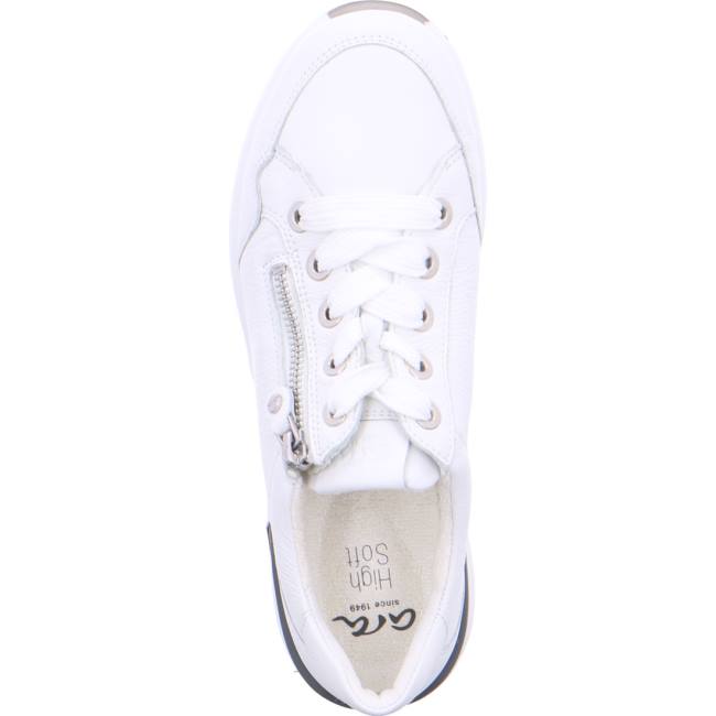 White Ara Shoes Nwhite Women's Sneakers | ARA476FEC