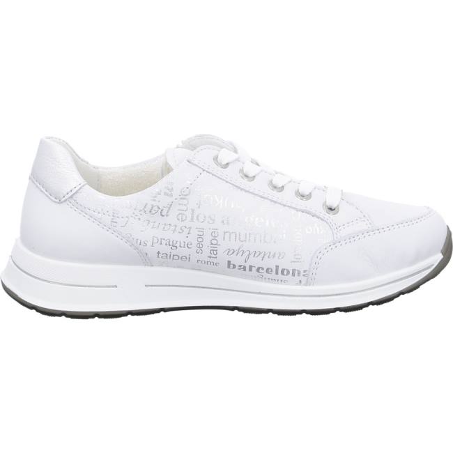 White Ara Shoes Osaka Nebbia Women's Sneakers | ARA752FKP