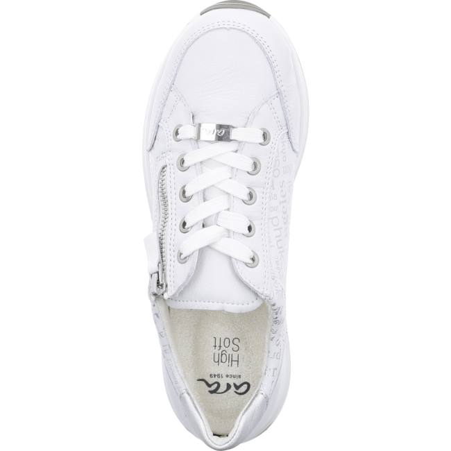 White Ara Shoes Osaka Nebbia Women's Sneakers | ARA752FKP