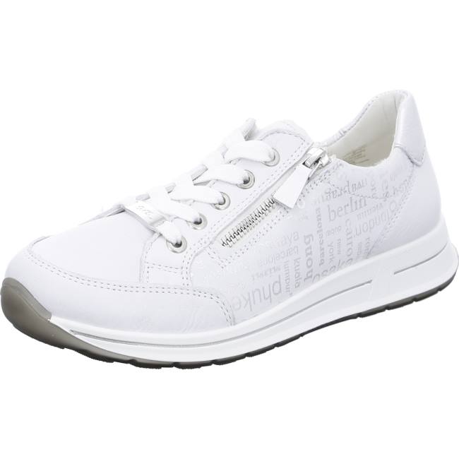 White Ara Shoes Osaka Nebbia Women\'s Sneakers | ARA752FKP