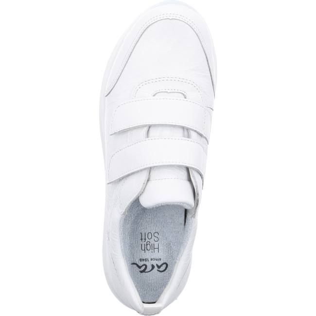 White Ara Shoes Osaka Women's Loafers | ARA261DYS