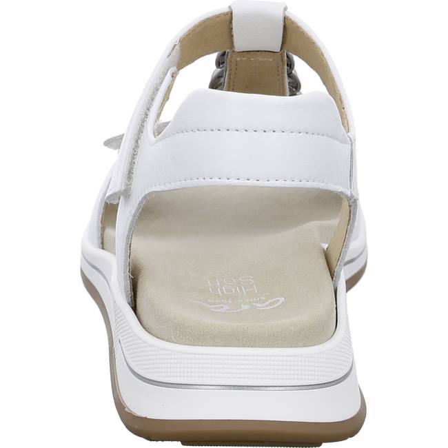 White Ara Shoes Osaka Women's Sandals | ARA435ZVF