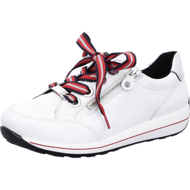 White Ara Shoes Osaka Women\'s Sneakers | ARA681YWH