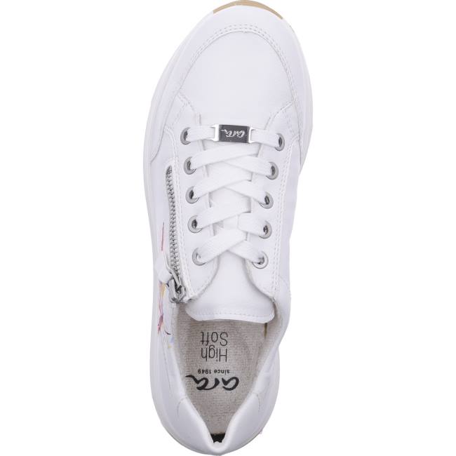 White Ara Shoes Osaka Women's Sneakers | ARA705SXM