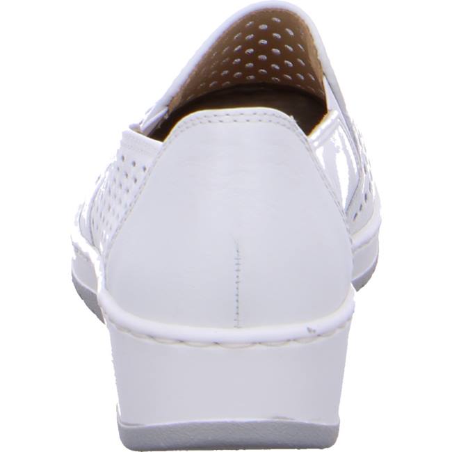 White Ara Shoes Ossona Women's Loafers | ARA380UNE