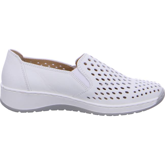 White Ara Shoes Ossona Women's Loafers | ARA380UNE