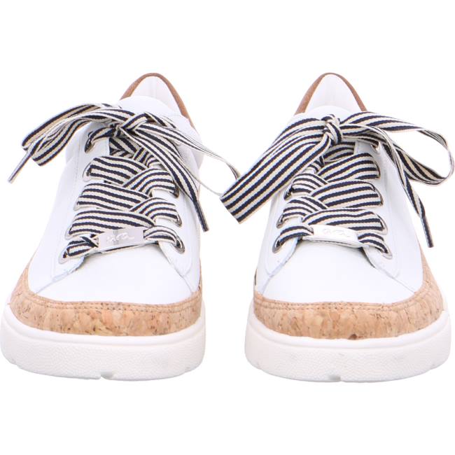 White Ara Shoes Rom Women's Sneakers | ARA206TGL