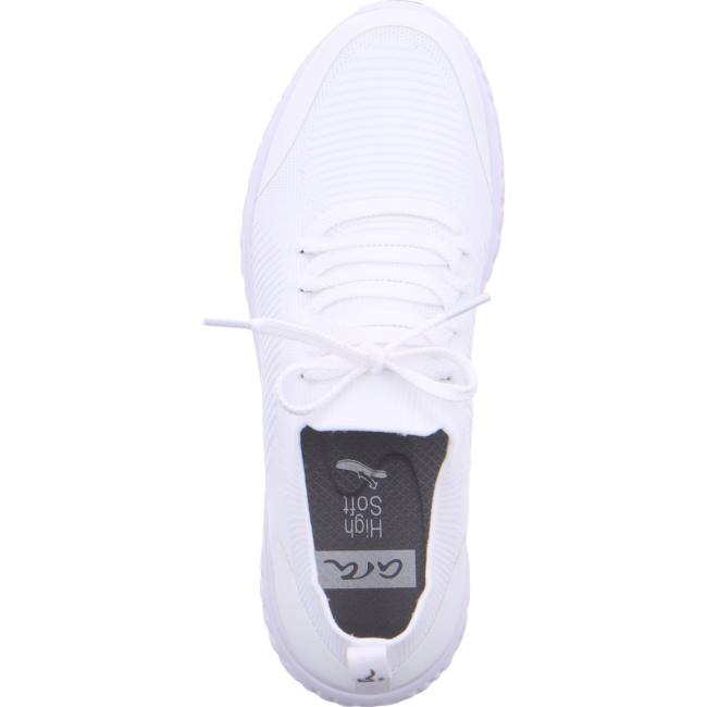 White Ara Shoes San Diego Men's Sneakers | ARA956KHN