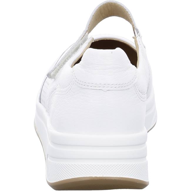 White Ara Shoes Sapporo Women's Loafers | ARA964QPA