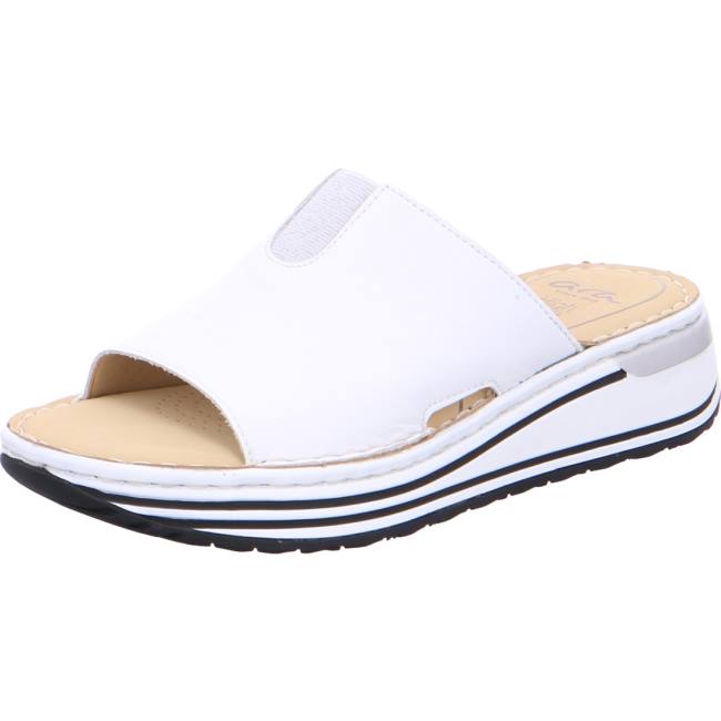 White Ara Shoes Sapporo Women\'s Mules | ARA945BDM