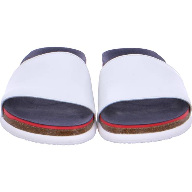 White Ara Shoes Sylt Nebbia Women's Mules | ARA346OKX