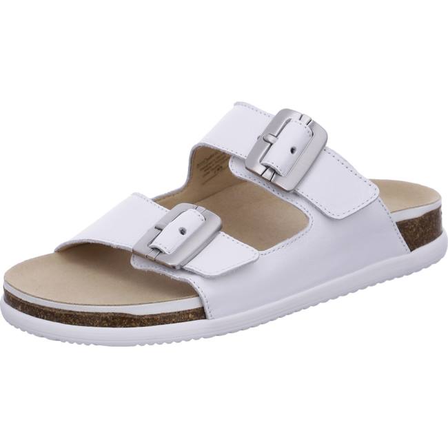 White Ara Shoes Sylt Women\'s Mules | ARA583LZR