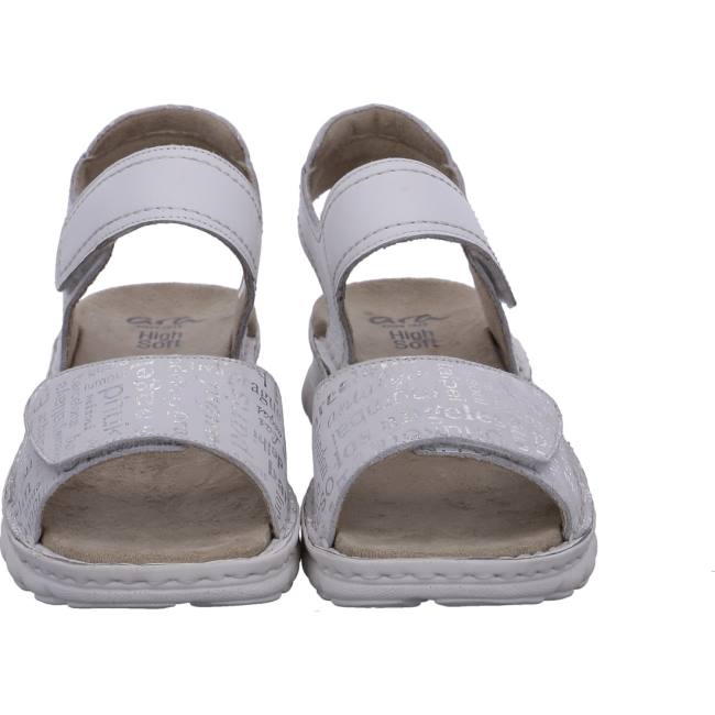 White Ara Shoes Tampa Nebbia Women's Sandals | ARA340XLQ