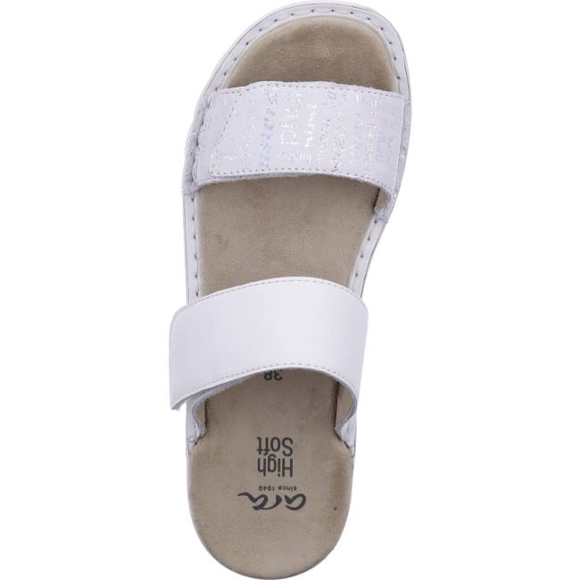 White Ara Shoes Tampa Women's Mules | ARA235ODR