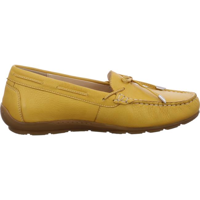 Yellow Ara Shoes Alabama Sole Women's Loafers | ARA795SNF