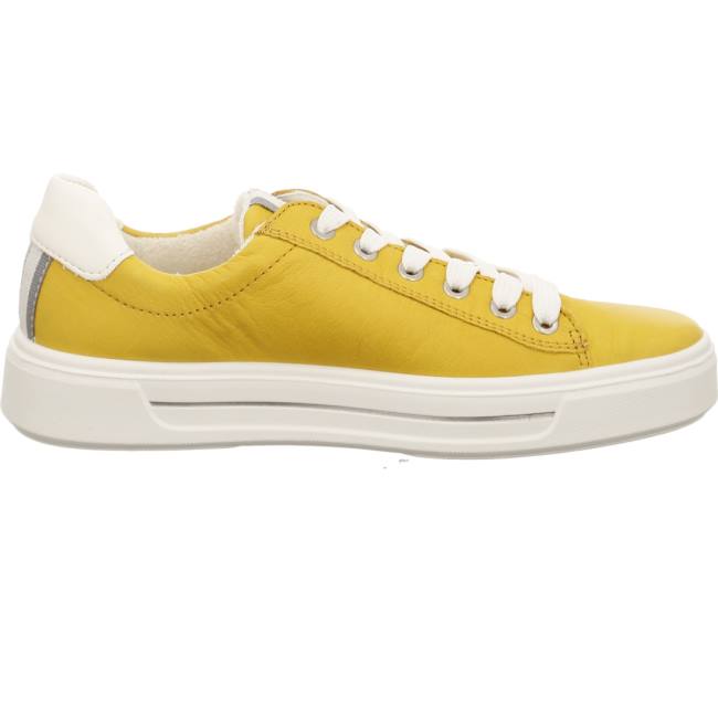 Yellow Ara Shoes Courtyard Sole Women's Sneakers | ARA047CSW