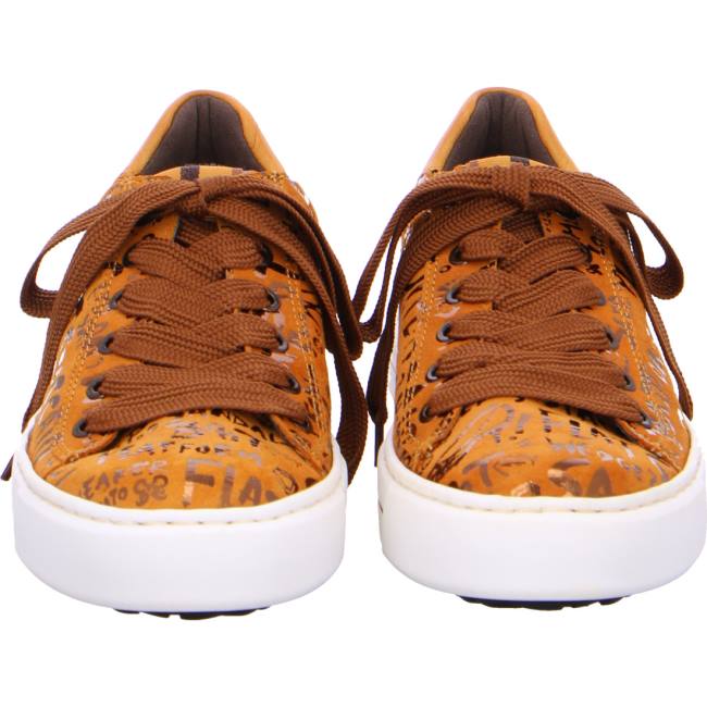 Yellow Ara Shoes Courtyard Women's Sneakers | ARA135SAP