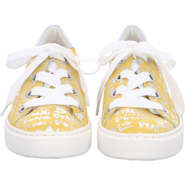 Yellow Ara Shoes Courtyard Women's Sneakers | ARA253KEB