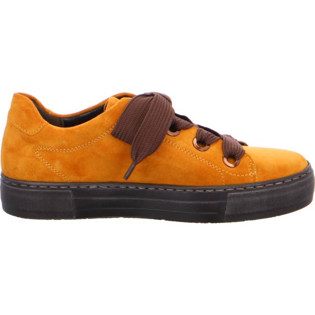 Yellow Ara Shoes Courtyard Women's Sneakers | ARA354VZQ