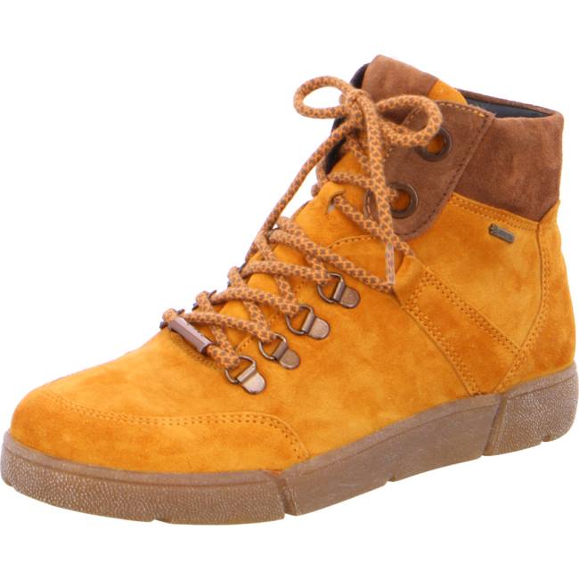 Yellow Ara Shoes High Top Rom-sport Women\'s Boots | ARA675ZPH