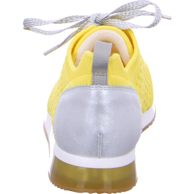 Yellow Ara Shoes Lissabon Women's Sneakers | ARA468WIR