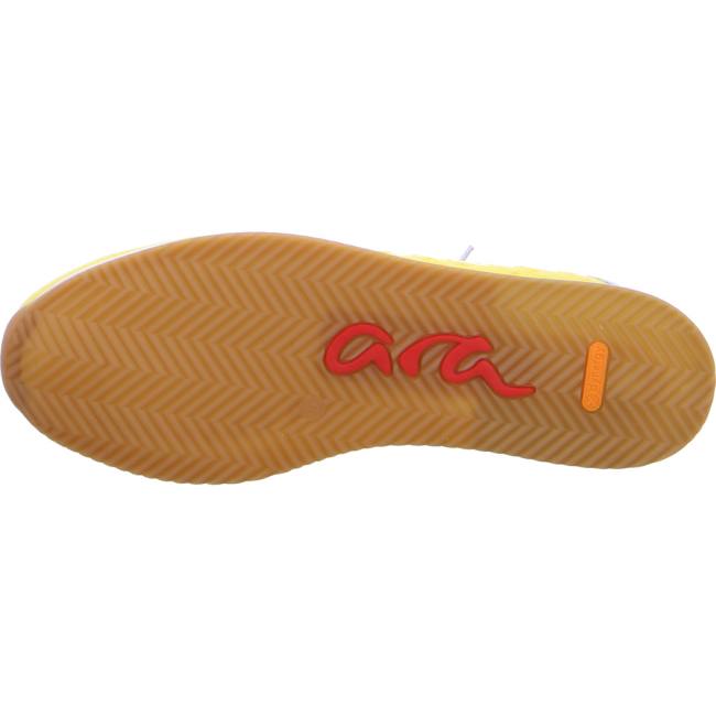 Yellow Ara Shoes Lissabon Women's Sneakers | ARA468WIR