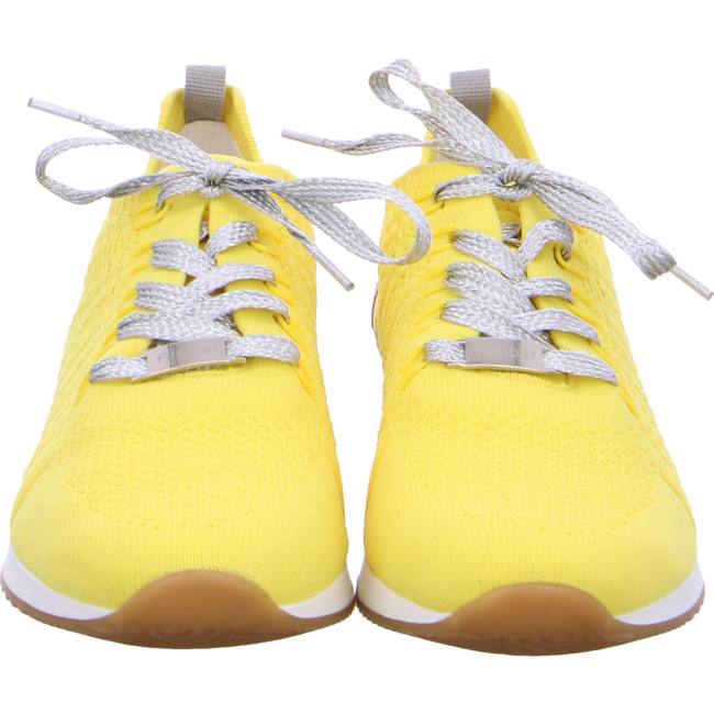 Yellow Ara Shoes Lissabon Women's Sneakers | ARA468WIR