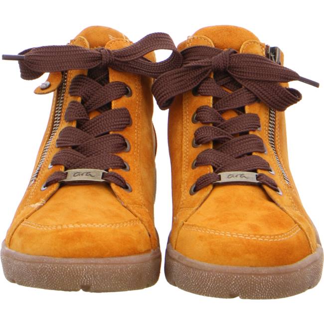 Yellow Ara Shoes Rom Women's Boots | ARA156YHI