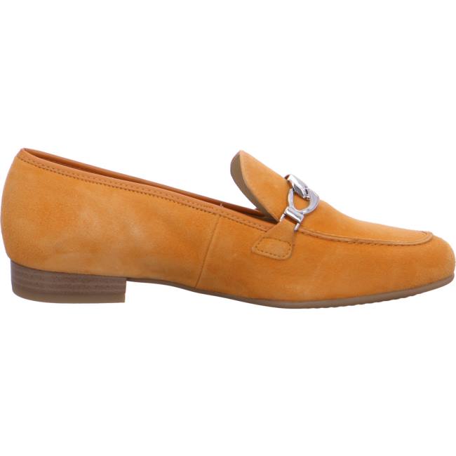 Yellow Ara Shoes Slip-ons Kent Women's Loafers | ARA723WKG